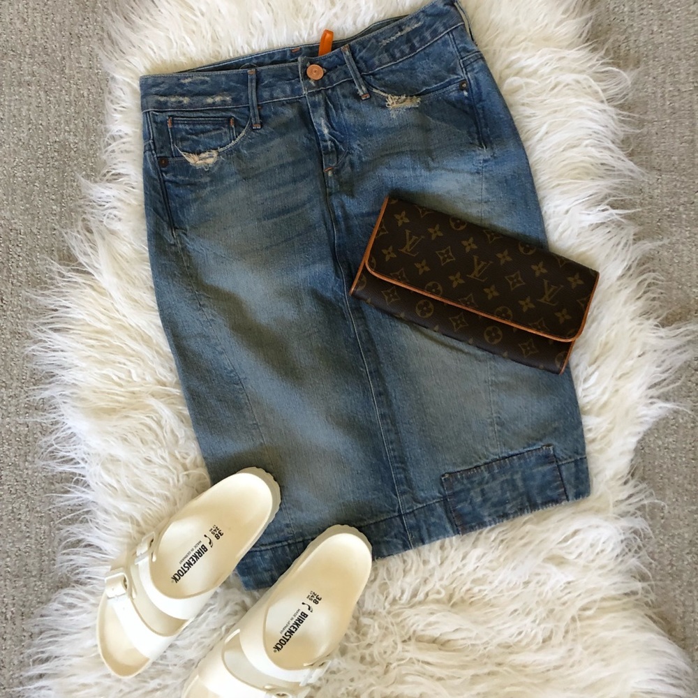 Earnest Sewn Denim Pencil